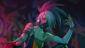 True Damage Akali , akali-league-of-legends, league-of-legends, games, artstation, artist, artwork, digital-art HD wallpaper