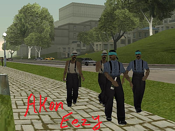akon easy, fierro, beware, sanandreas, they are legendary HD wallpaper