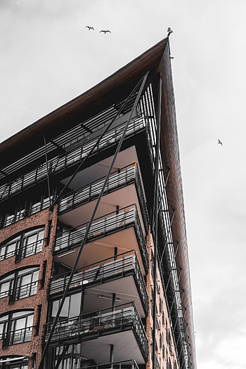 Architecture, Building, Minimalism, Facade, Modern, Up To Date, Angle, Corner, Urban HD phone wallpaper