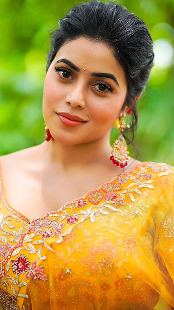 Poorna kasim, telugu actress, , shamana kasim HD phone wallpaper
