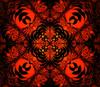 Abstract, Pattern, Fractal, Symmetry, Illusion HD wallpaper