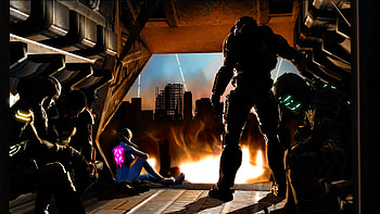 Dead Space, Mass Effect, Final Fantasy XIII, Halo, Metroid, Samus Aran, Master Chief, Commander Shepard / and Mobile Backgrounds HD wallpaper