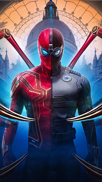 Spider-Man: Far from Home (2022) movie HD phone wallpaper