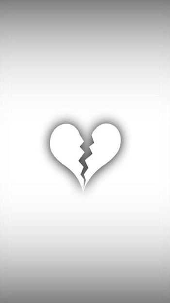 Broken Heart, heart piece HD phone wallpaper