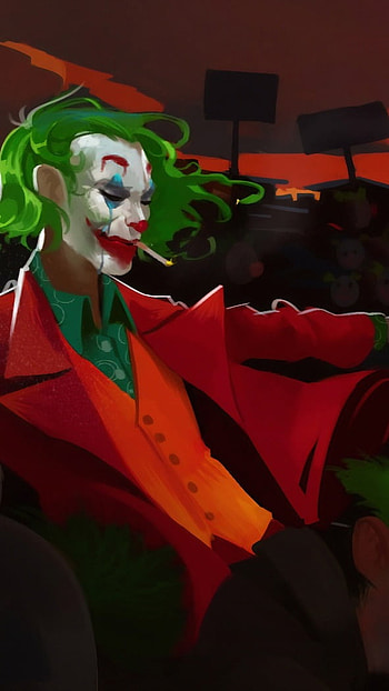 Joker Smoking, Theater Background, theater, background HD phone wallpaper