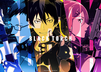 Anime, Black Torch HD wallpaper