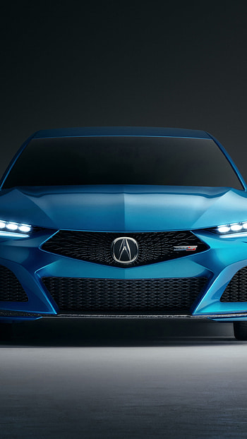 Acura Type S Concept, Blue car, 2019 edition, Q HD phone wallpaper