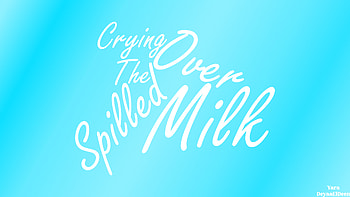 Crying Over The Spilled Milk??! [Twin1], quote, gradient, typography HD wallpaper