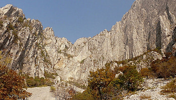Vratzata, bulgaria, autumn, graph, mountain HD wallpaper