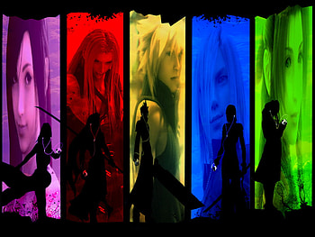 Color Ipod, color, video game, final fantasy, cool, ffvii, ipod HD wallpaper