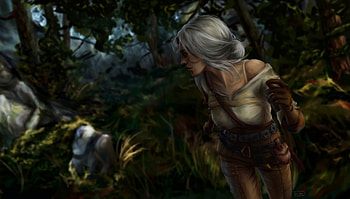 The Witcher 3 Wild Hunt Cirilla, the-witcher-3, games, ps-games, xbox-games, pc-games, artwork, fantasy-girls, deviantart HD wallpaper