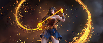 Wonder Womanartnew, wonder-woman, superheroes, artist, artwork, digital-art, artstation HD wallpaper