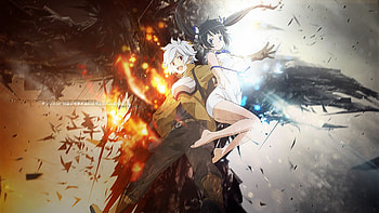 anime : dungeon ni deai wo motomeru no wa machigatteiru darou ka chara : bell x hestia new anime and i think you must watch this anime hope y. HD wallpaper
