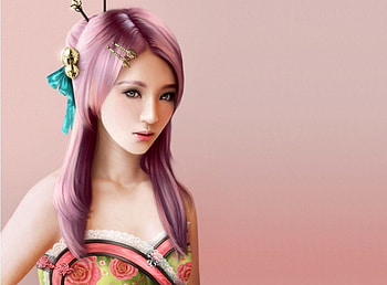 Beauty, sublime, cute, long hair, nice, 3d, cg, fantasy girl, female, sexy, sweet, divine, gorgeous, hot, girl, beautiful, pink hair, anime girl, elegant, anime, pretty, lovely, realistic HD wallpaper