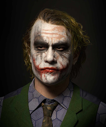 Artwork, Heath Ledger (Joker) HD phone wallpaper