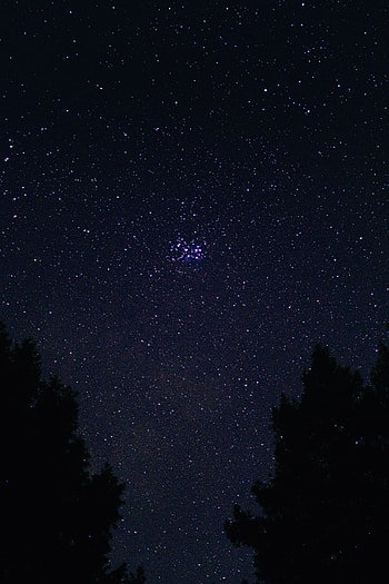 Sky, Stars, Night, Dark, Darkness HD phone wallpaper