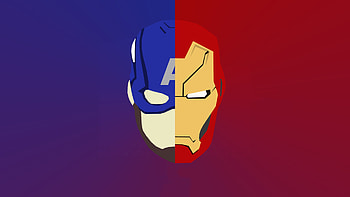 Iron Man And Captain America Artwork, iron-man, captain-america, artwork, artist, superheroes, deviantart HD wallpaper