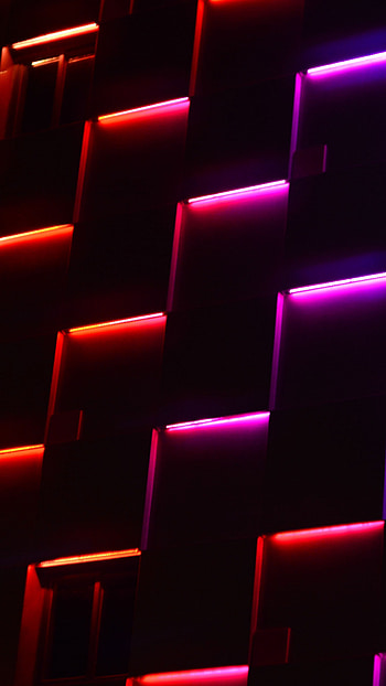Dark neon lights, Samsung Galaxy HD phone wallpaper