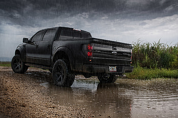 2017 Ford F150 Raptor Blacked Out HD wallpaper