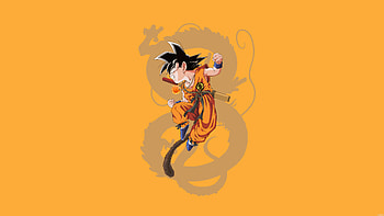 Son Goku Dragon Ball Z, goku, dragon-ball-z, dragon-ball, minimalism, minimalist, anime, artist, artwork, digital-art HD wallpaper