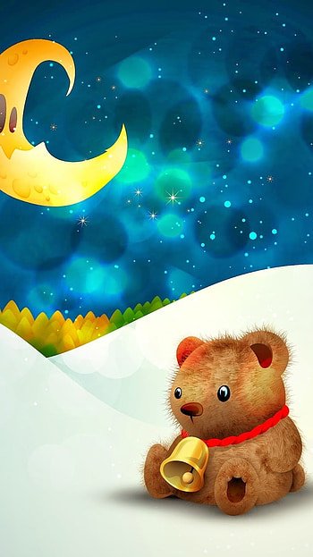 Teddy Bear Ke, Beautiful Painting HD phone wallpaper