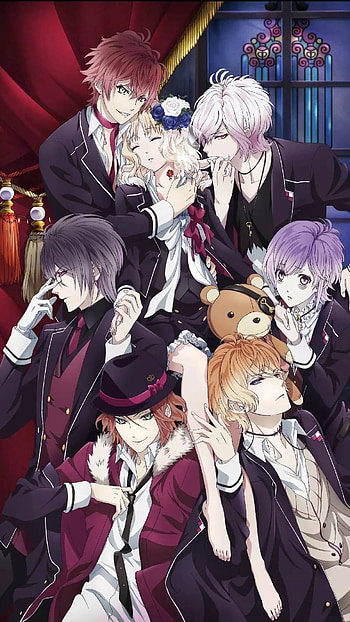Diabolik Lovers, Vampire Chinese Cartoon HD phone wallpaper