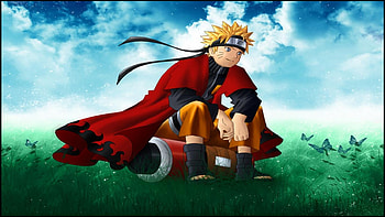 Naruto, sasuke, clouds, sakura HD wallpaper