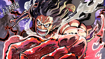 Monkey D. Luffy, Monkey D. Luffy, Gear Fourth, Anime, One Piece HD wallpaper