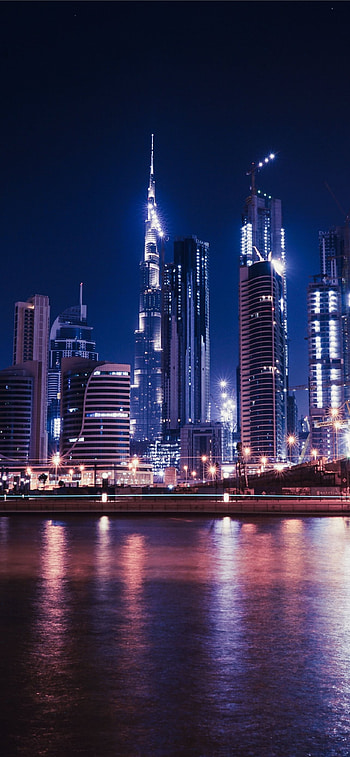Dubai Skyline, Travels, United Arab Emirates HD phone wallpaper
