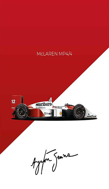 Mclaren Mp4/4, cars, formula1 HD phone wallpaper
