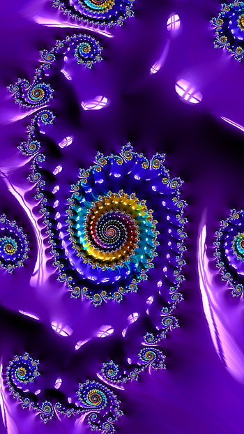 Fractal Art Trippy Psychedelic Background for Smart, Abstract, fractal HD phone wallpaper