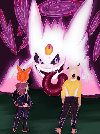 Mega Gengar, Shiny Pokemon, Megaconstrux, Collectible figures HD phone wallpaper
