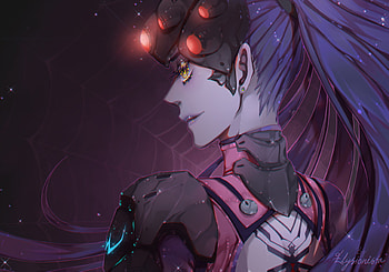 Widowmaker, overwatch, art HD wallpaper