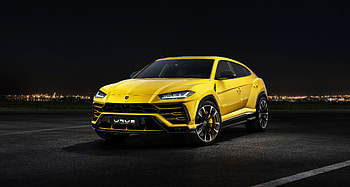Lamborghini Urus, sports car, yellow HD wallpaper