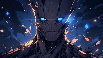 Marvel's Groot - Mystic Night Theme, Groot, Marvel Comics HD wallpaper