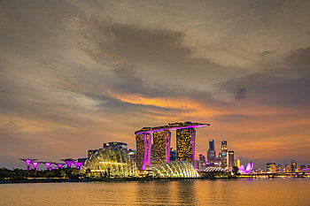 Cities, Architecture, Building, Glow, Modern HD wallpaper