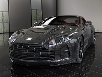 Aston Martin, Cars, Reflection, Front View, Style, Dbs, 2009, Mansory HD wallpaper