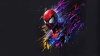 The Spectacular Spider Man Splash Art, spiderman, superheroes, artist, artwork, digital-art HD wallpaper