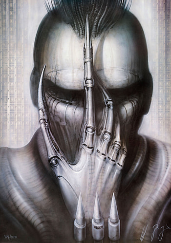 H.R. Giger, Alien , Sinister and otherworldly, Meticulously crafted HD phone wallpaper