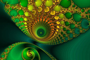 GREEN EYES, abstract, 3d, green, eyes, fractal HD wallpaper