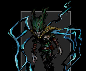 Dark Deku, Dark Deku, Anime, My Hero Academia HD wallpaper