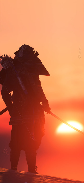 Ghost of Tsushima, play, game, ingapho, japan, sakai, samurai, sun, jin, ps4, sword, GhostofTsushima, playstation, ps5, jinsakai, sunset, games, dawn HD phone wallpaper