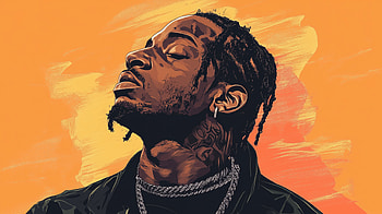 Travis Scott Yellow : A Vibrant Musical Icon, music, rapper, Travis Scott, yellow HD wallpaper
