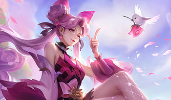Fantasy girl, girl, pink, cindy feng, fantasy HD wallpaper