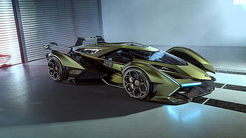 Lamborghini Lambo V12 Vision Gran Turismo 2019 HD wallpaper