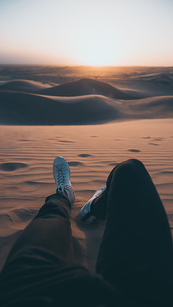 Nature, Sand, Desert, Legs, Journey, Dunes, Links HD phone wallpaper