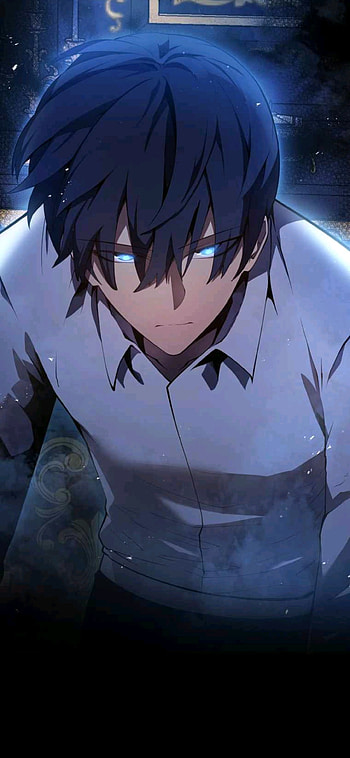 Anime Boy, sky, jaw, art, manhwa, anime_boy HD phone wallpaper
