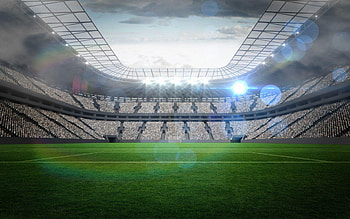 Football Field, Sports arena, Grass turf, Goal posts HD wallpaper