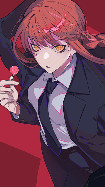Makima, Anime, Chainsaw_Man HD phone wallpaper