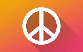Logo, Peace Day HD wallpaper